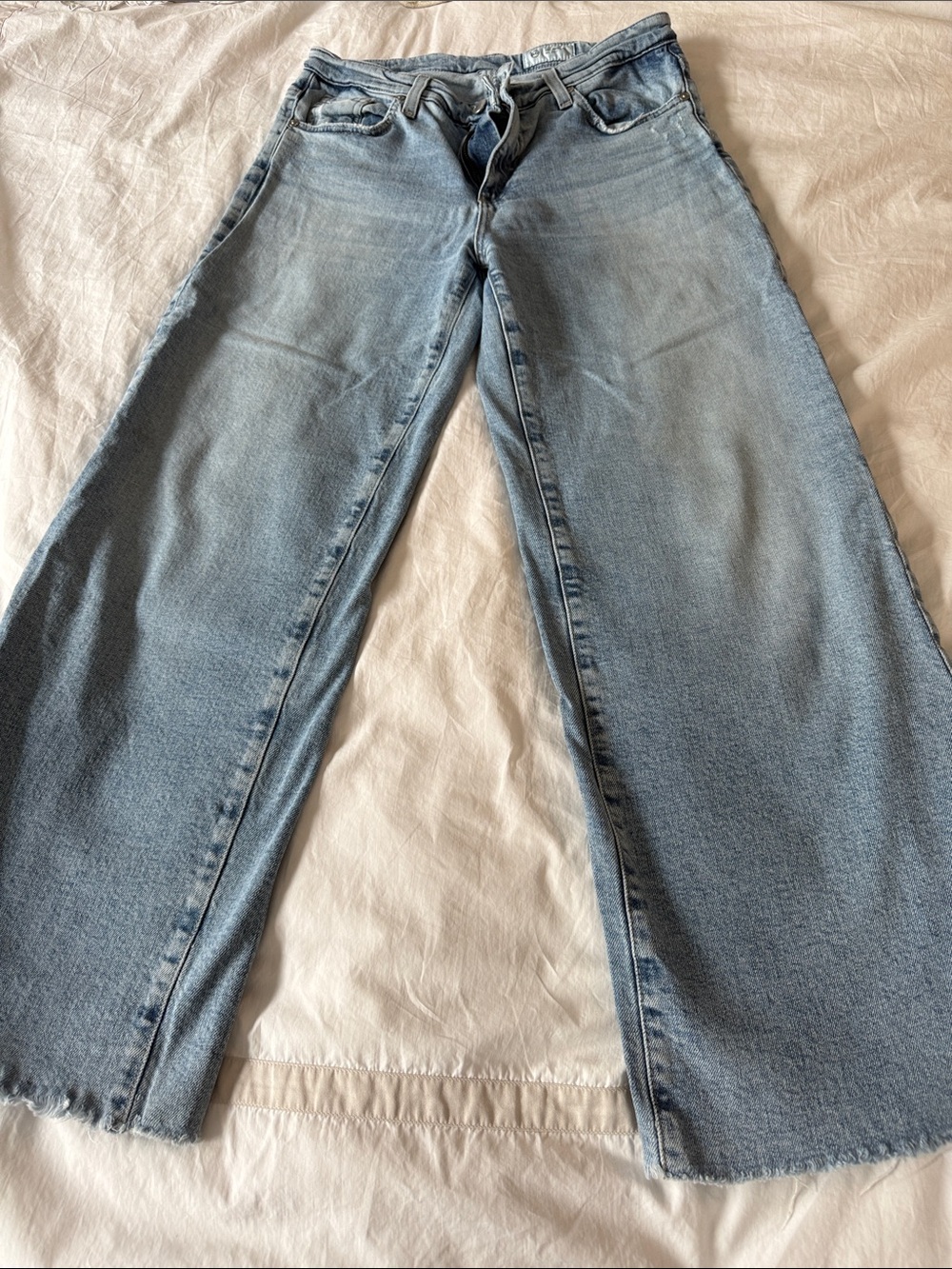 AG Light Wash Wide Leg Women’s Jeans